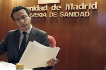 El consejero de Sanidad de la Comunidad de Madrid, Javier Fernández-Lasquetty. EFE/Archivo