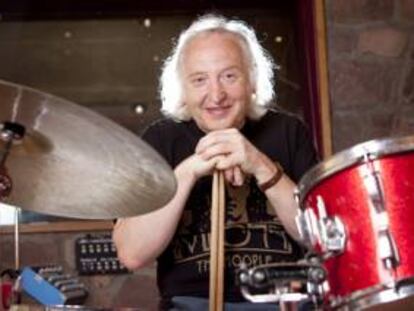 El baterista Dale Griffin.