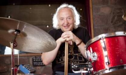 El baterista Dale Griffin.