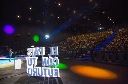 Evento 'EL PAÍS con tu Futuro' celebrado a finales de 2023 en Kinépolis (Madrid).