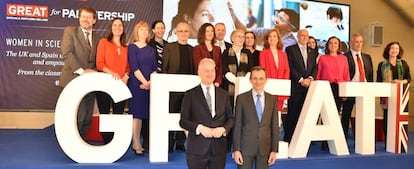 Foto de familia de la jornada 'Women in science and innovation'.