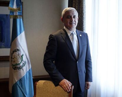 El presidente guatemalteco Otto Pérez Molina.
