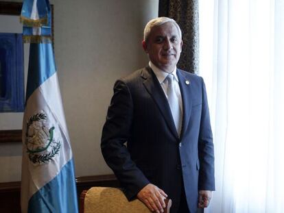 El presidente guatemalteco Otto P&eacute;rez Molina.