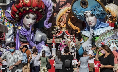 El carnaval veneciano de Convento Jerusalén, mejor falla de 2021.