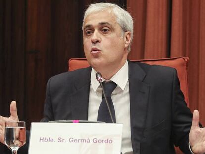 Germà Gordó, exgerente de CDC y antigua mano derecha de Mas, en una imagen de archivo.