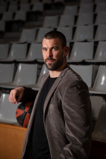 Marc Gasol, retratado en el año 2022.