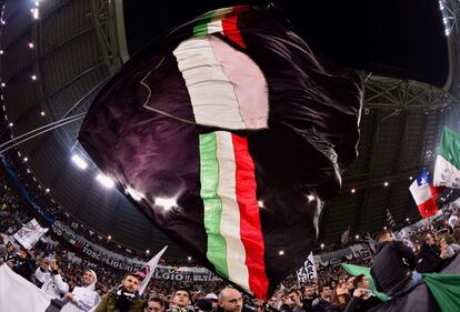 Ambiente en el Juventus Stadium