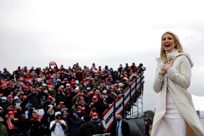 Ivanka Trump, durante la campaña electoral.