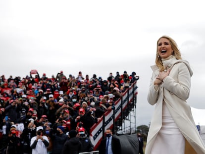 Ivanka Trump, durante la campaña electoral.