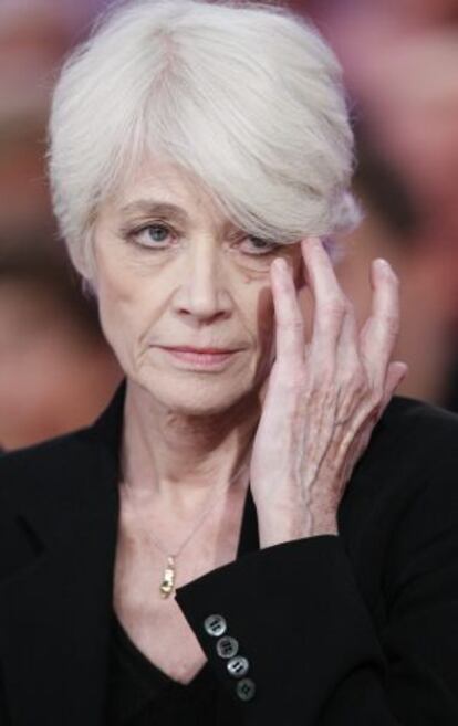 La artista francesa Françoise Hardy, en 2012, a sus 71 años.