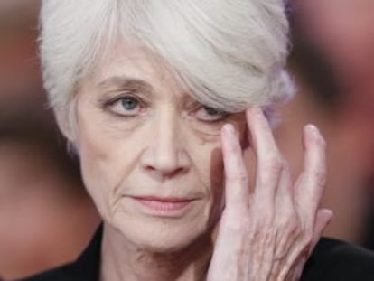 La artista francesa Françoise Hardy, en 2012, a sus 71 años.