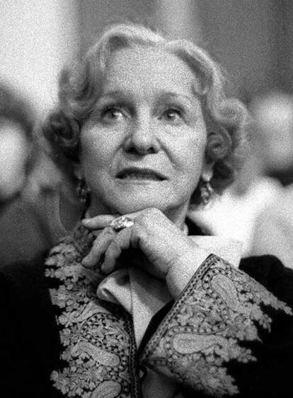 Olga Lepechinskaia, en una imagen de 1985.