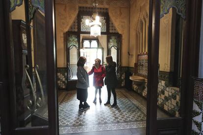 Interior de la casa Coll i Regàs de Mataró.