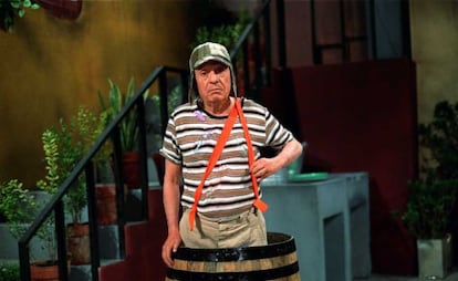 Roberto Gómez Bolaños, como 'El Chavo del 8'.