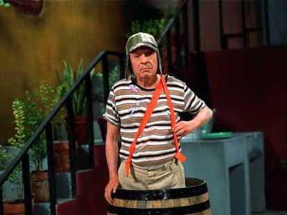 Roberto Gómez Bolaños, como 'El Chavo del 8'.