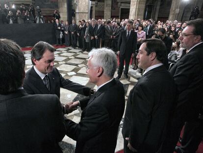 Ceremonia de toma de posesión de los 11 consejeros de Artur Mas