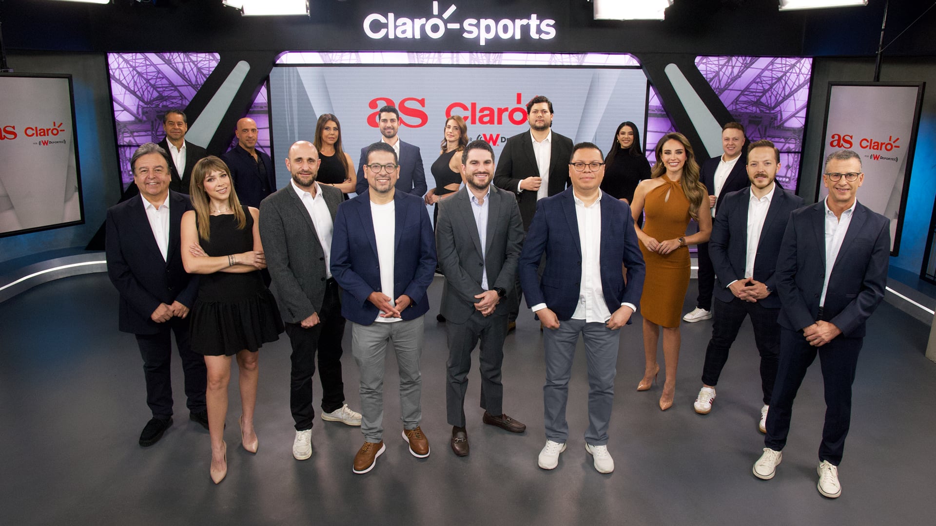 Claro Sports, AS y W Radio se alían para crear contenidos deportivos multiplataforma desde México y para toda América