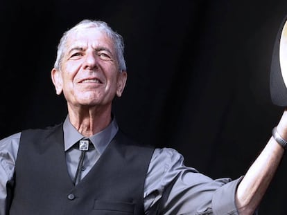 Leonard Cohen no Festival de Beincassim, em 2008.