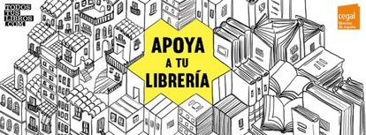 Campaña 'Apoya a tu librería' a la que está adscrita el Gremio de Librerías de Madrid.