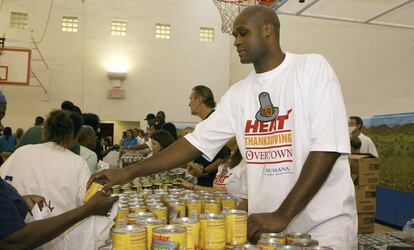 Antoine Walker, en un evento social en Miami, en 2006.