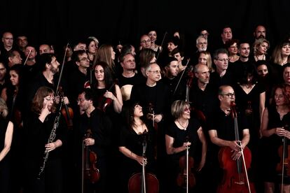 Una imagen de la Orquesta y Coro de la Comunidad de Madrid.