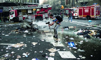 Les protestes socials i la seva empremta a la ciutat, que ha viscut alguns aldarulls violents durant la recent crisi econòmica. Un dels moments de més tensió va ser la vaga general del 29 de març del 2012, quan es van produir destrosses en comerços, bancs i vies públiques.