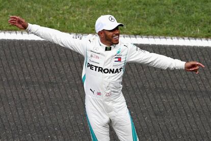 Hamilton, en Spa.