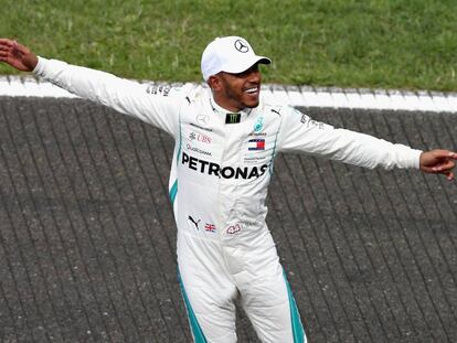 Hamilton, en Spa.