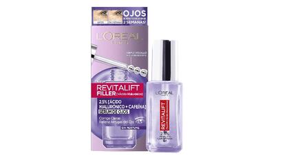 La zona del contorno de ojos necesita de cuidados especiales como los que ofrece este sérum. L'OREAL. 