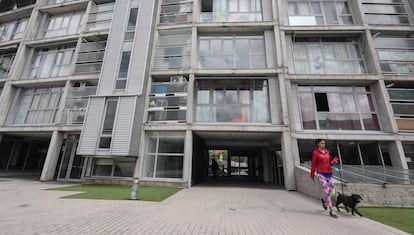 Bloque de viviendas de alquiler del fondo buitre Fidere en Madrid.