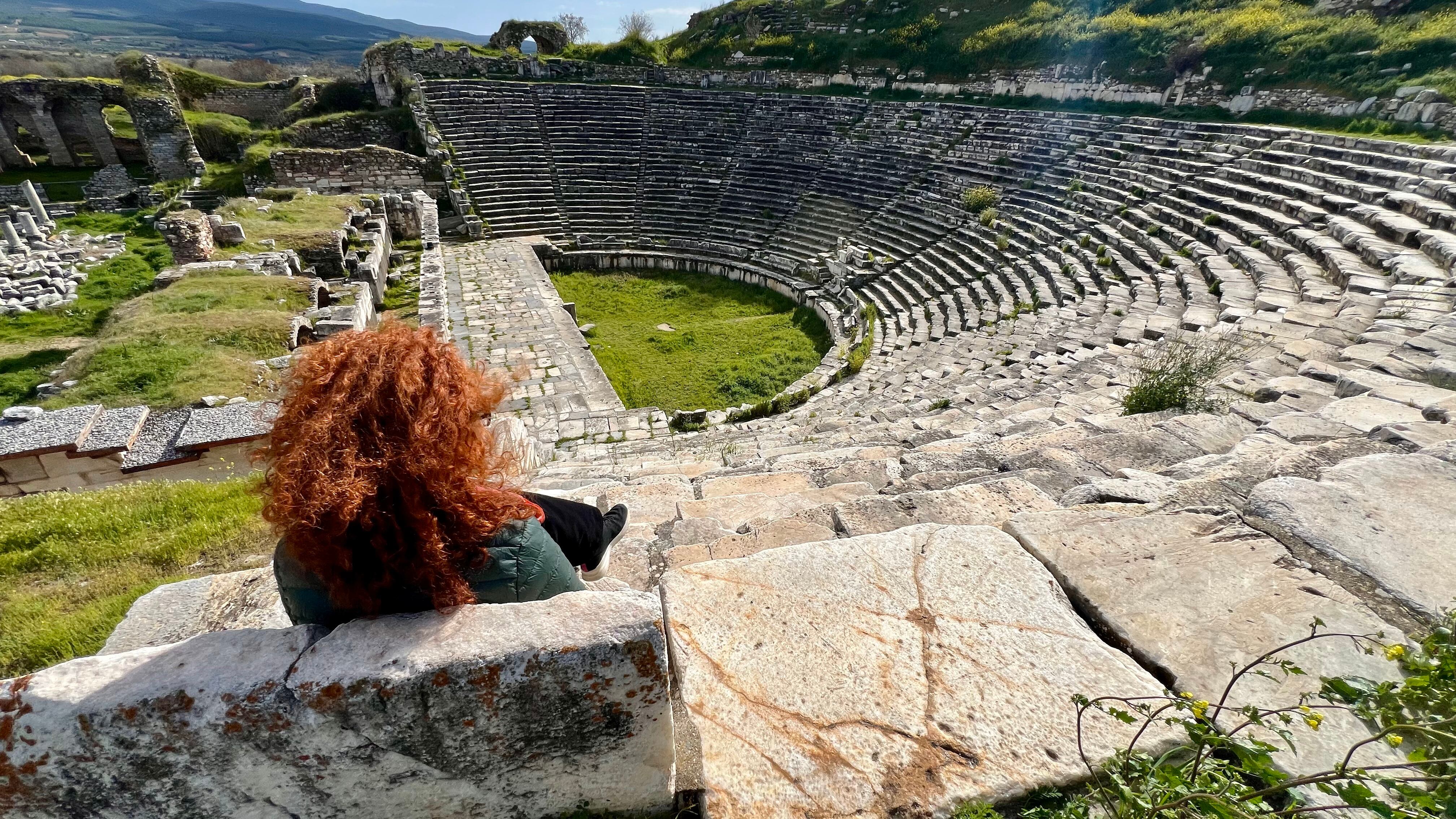 El teatro romano de Afrodisias.