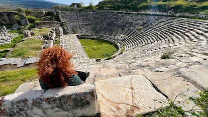 El teatro romano de Afrodisias.