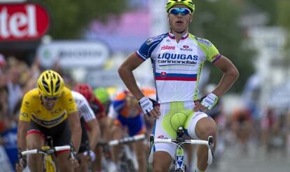  Peter Sagan, por delante de Cancellara