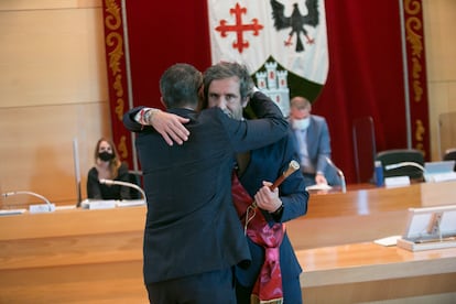 Toma de posesión del nuevo alcalde de Alcobendas, Aitor Retolaza.