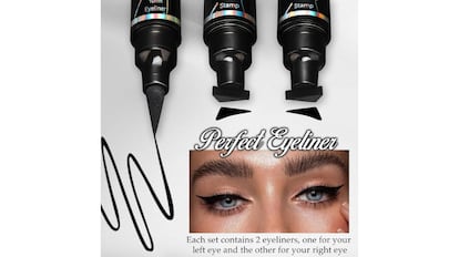 El eyeliner stamp es la mejor técnica para un delineado perfecto.