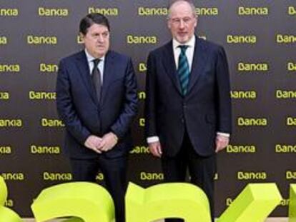 La Audiencia investigará la gestión de Rato y Olivas al frente de Bankia