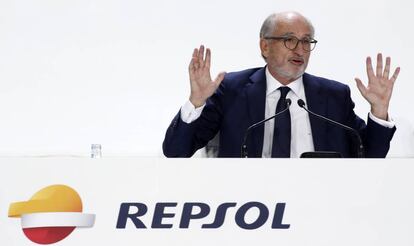 Antonio Brufau, presidente de Repsol. 