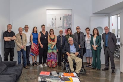 El nuevo consejo rector del IVAM.