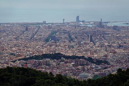 Vista de la ciudad de Barcelona la semana pasada.