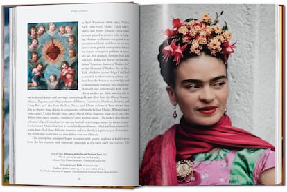 Páginas del libro 'Frida Kahlo', editado por Taschen.
