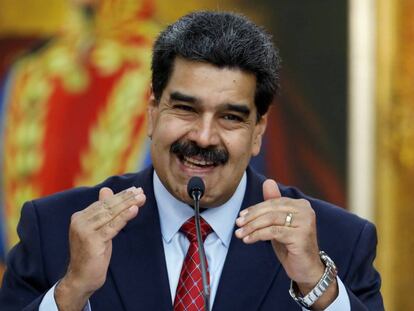 Nicolás Maduro, este viernes en Venezuela