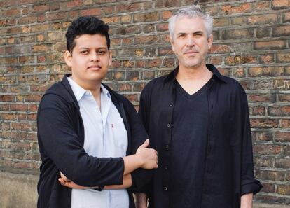 Chaitanya Tamhane y Alfonso Cuarón, discípulo y mentor de la Iniciativa Artística Rolex.
