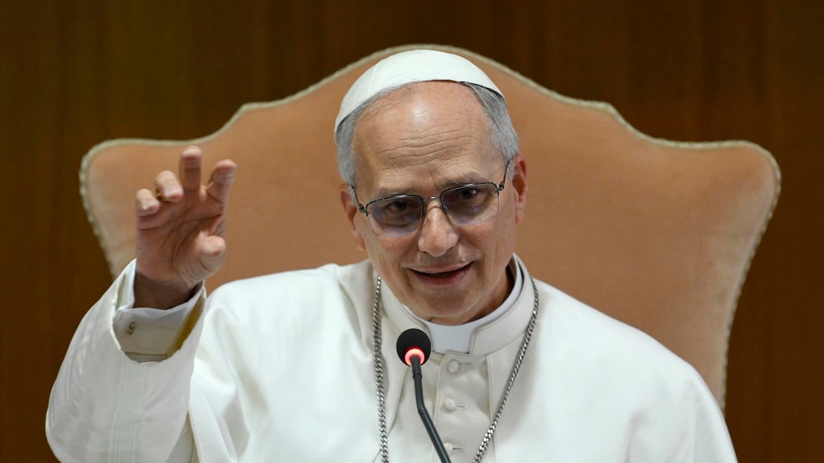 El Papa explica la elección de su nombre León XIV