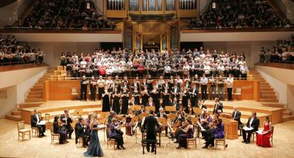 La pasada edici&oacute;n del concierto participativo &#039;El Mes&iacute;as&#039; de H&euml;ndel.