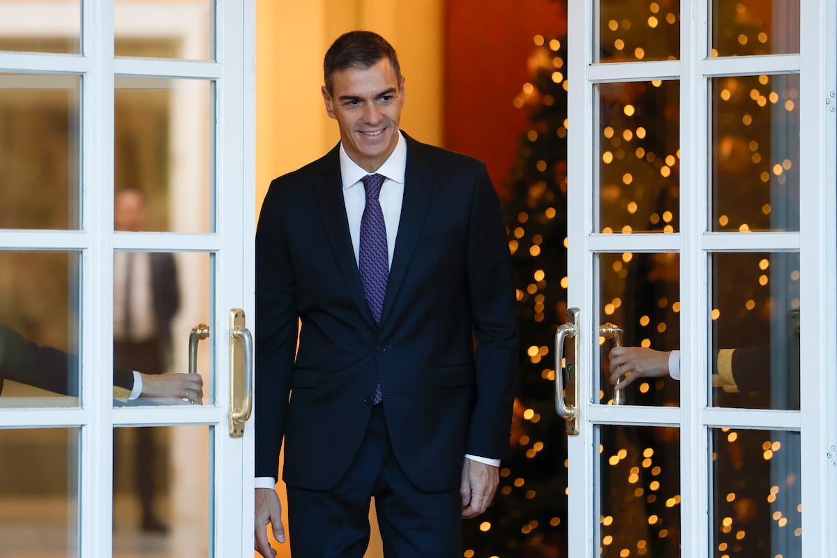 Pedro Sánchez comparece para anunciar el relevo de Pilar Alegría como ministra de Educación y portavoz del Gobierno