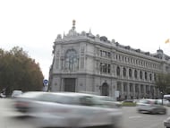Fachada del Banco de España.