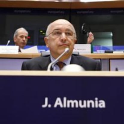 El comisario europeo Joaquín Almunia.