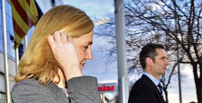 La infanta Cristina e Iñaki Urdangarin.