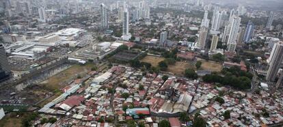 Crecimiento de la ciudad de Panamá.