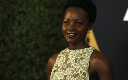 La actriz Lupita Nyong'o.